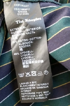 Chemise The Kooples Vert en Coton