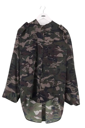 Chemise The Kooples Vert en Synthétique, taille M - Seconde Main