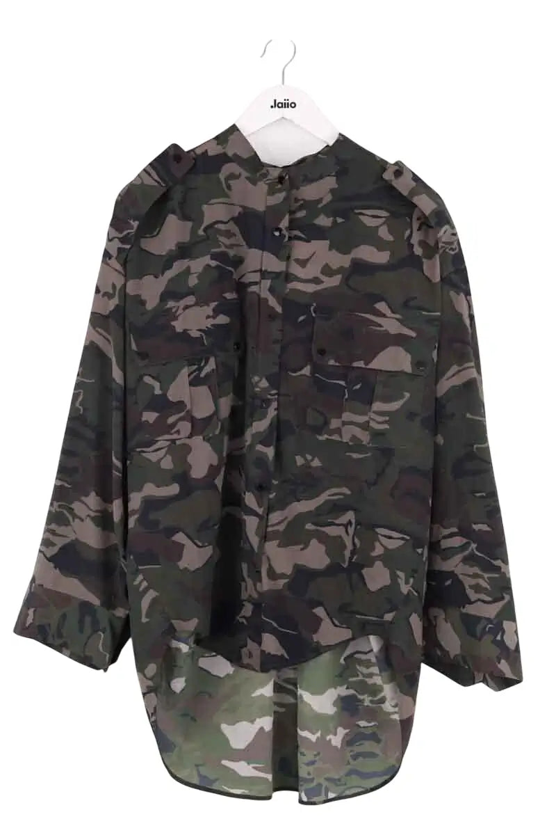 Chemise The Kooples Vert en Synthétique, taille M - Seconde Main