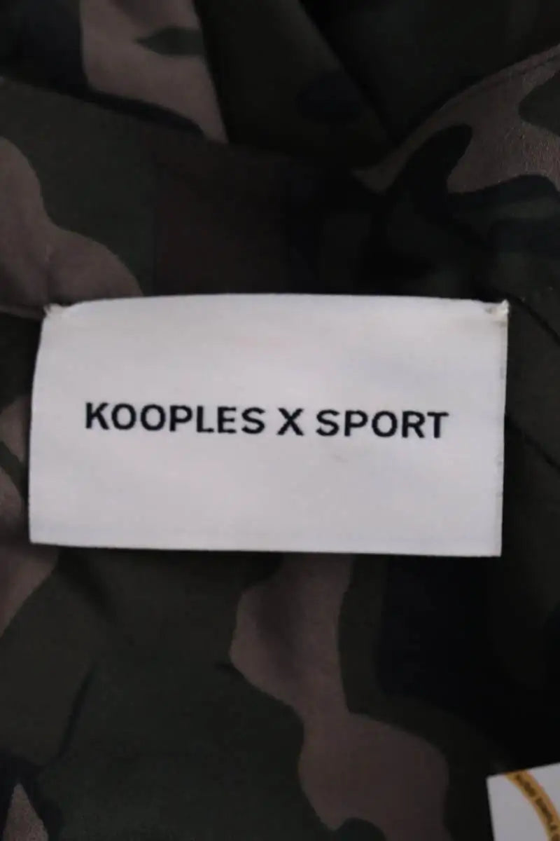 Chemise The Kooples Vert en Synthétique
