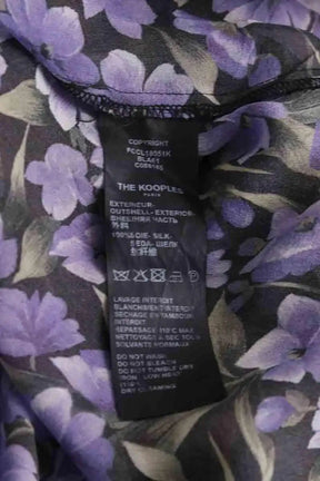 Chemise The Kooples Violet en Soie