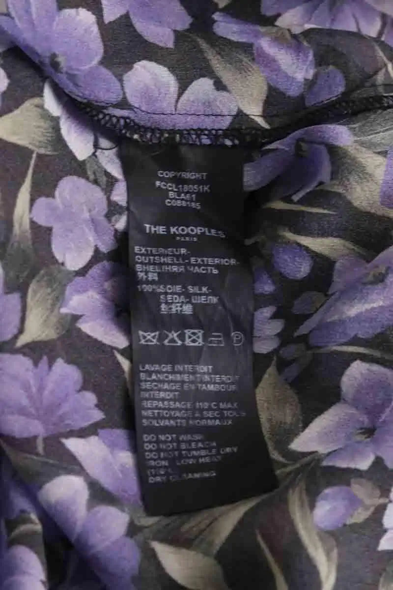 Chemise The Kooples Violet en Soie