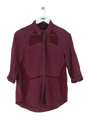 Chemise The Kooples Violet en Synthétique, taille XS - Seconde Main