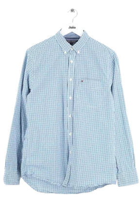 Chemise Tommy Hilfiger Bleu en Coton, taille M - Seconde Main