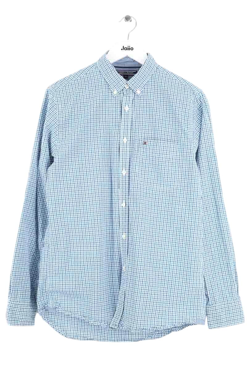 Chemise Tommy Hilfiger Bleu en Coton, taille M - Seconde Main