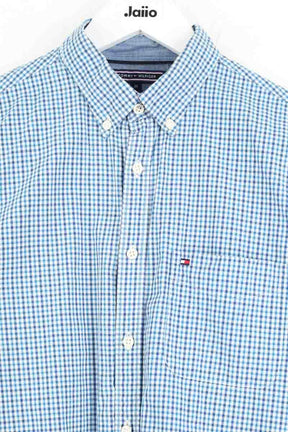 Chemise Tommy Hilfiger Bleu en Coton