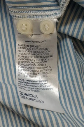 Chemise Tommy Hilfiger Bleu en Coton
