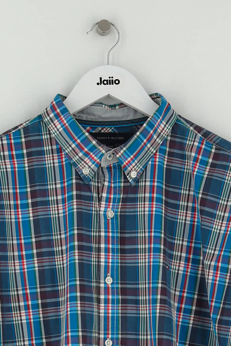 Chemise Tommy Hilfiger Bleu en Coton