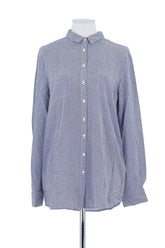 Chemise Tommy Hilfiger Marine en Viscose, taille L - Seconde Main