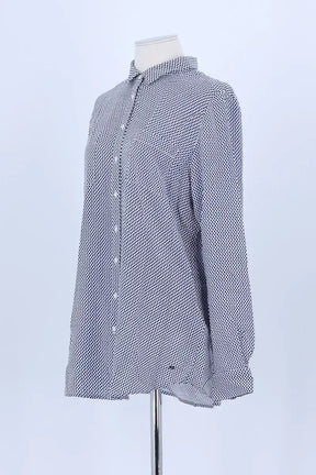 Chemise Tommy Hilfiger Marine en Viscose