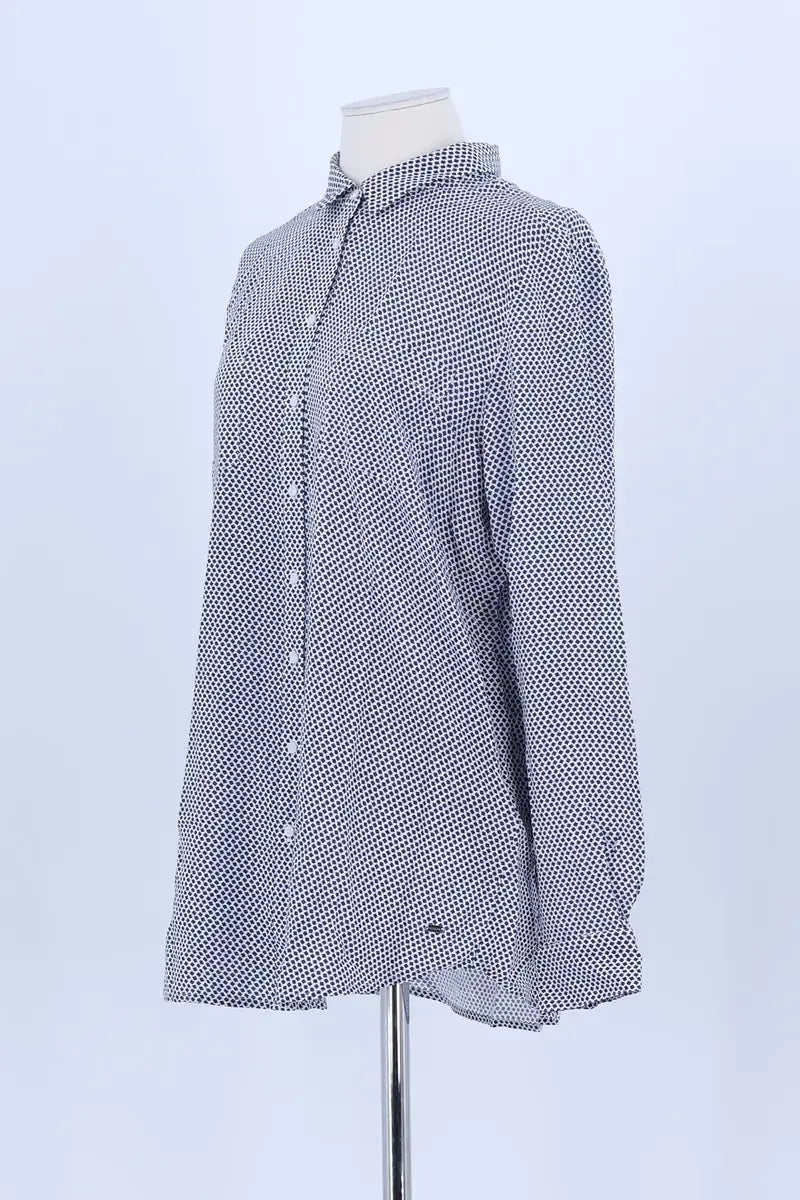 Chemise Tommy Hilfiger Marine en Viscose