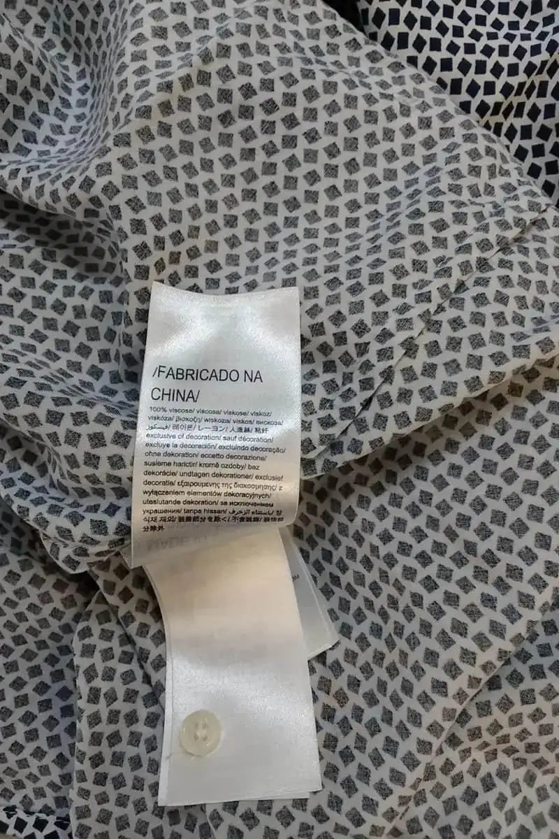 Chemise Tommy Hilfiger Marine en Viscose