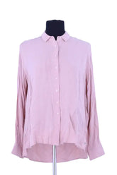 Chemise Tommy Hilfiger Rose en Viscose, taille M - Seconde Main