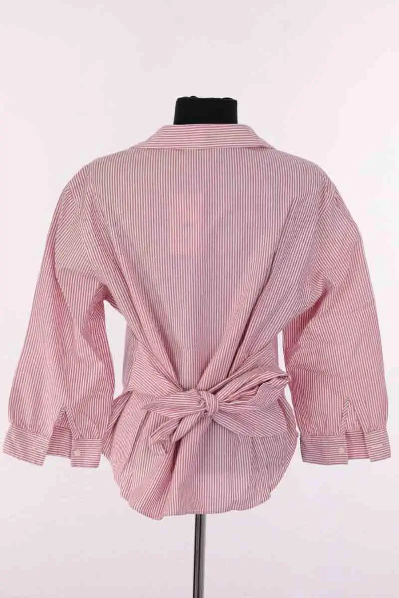 Chemise Tommy Hilfiger Rouge en Coton
