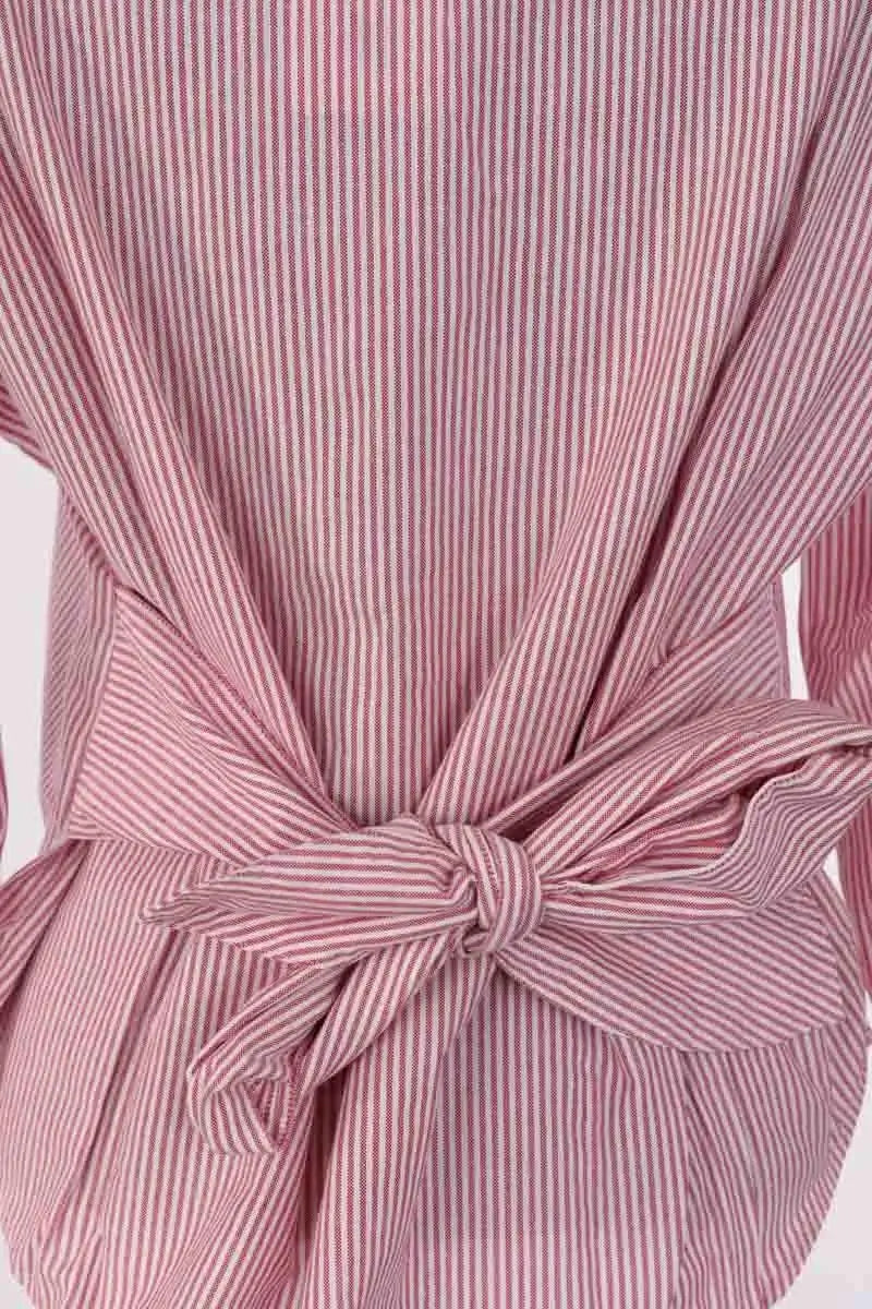 Chemise Tommy Hilfiger Rouge en Coton