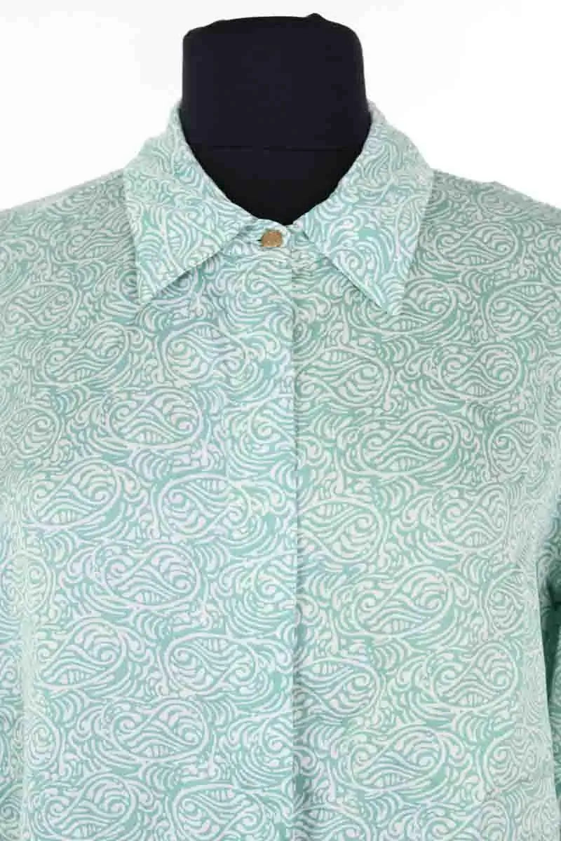 Chemise Tommy Hilfiger Vert en Viscose