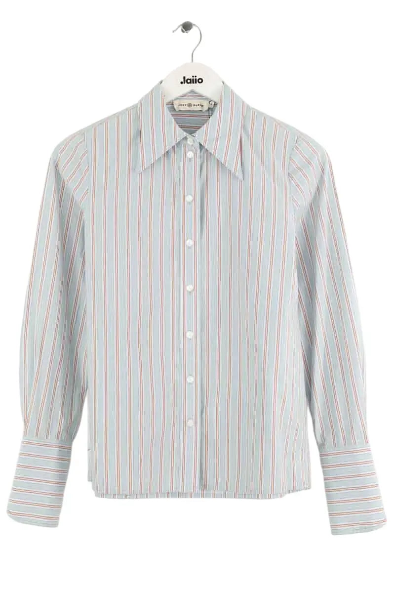 Chemise Tory Burch Bleu en Coton, taille XS - Seconde Main