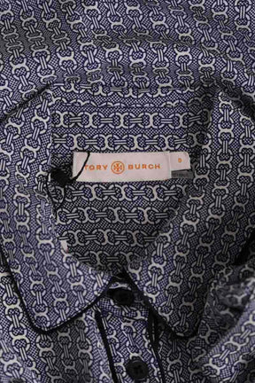 Chemise Tory Burch Bleu en Soie