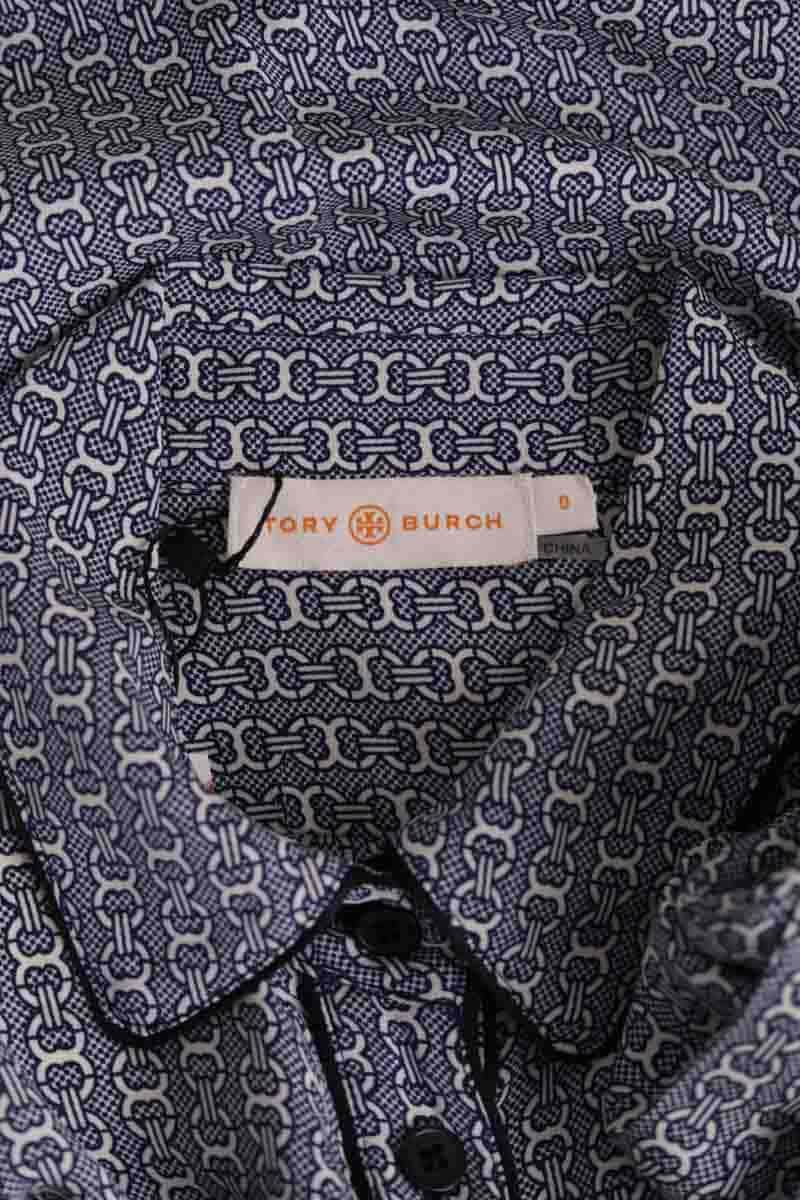 Chemise Tory Burch Bleu en Soie