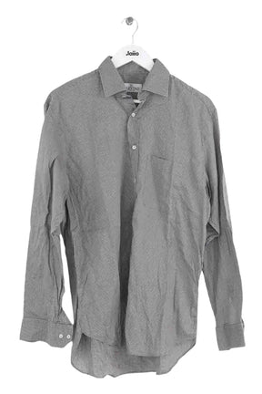 Chemise Valentino Gris en Coton, taille L - Seconde Main