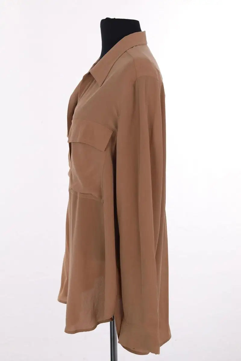 Chemise Vanessa Bruno Camel en Soie