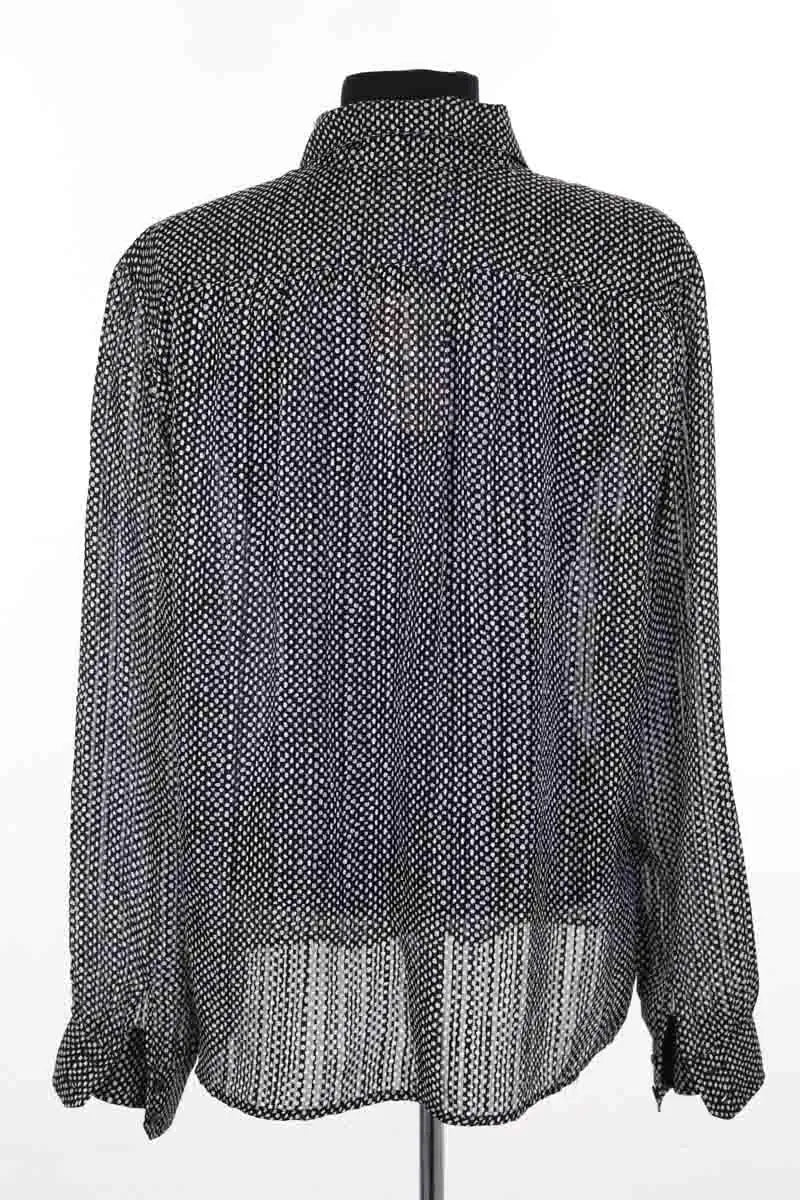 Chemise Vanessa Seward Noir en Soie