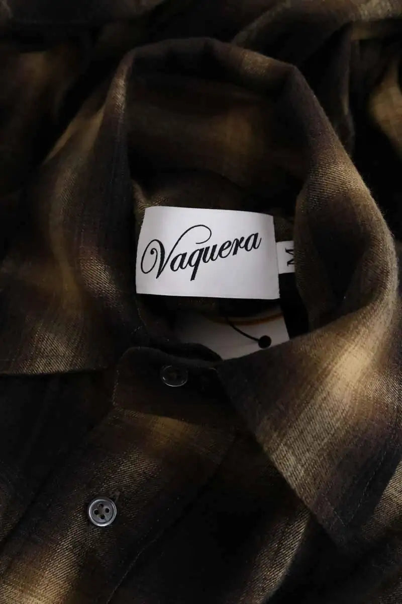 Chemise Vaquera Kaki en Coton