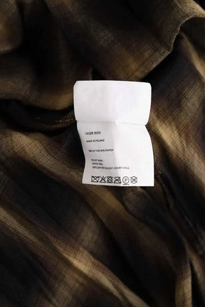 Chemise Vaquera Kaki en Coton
