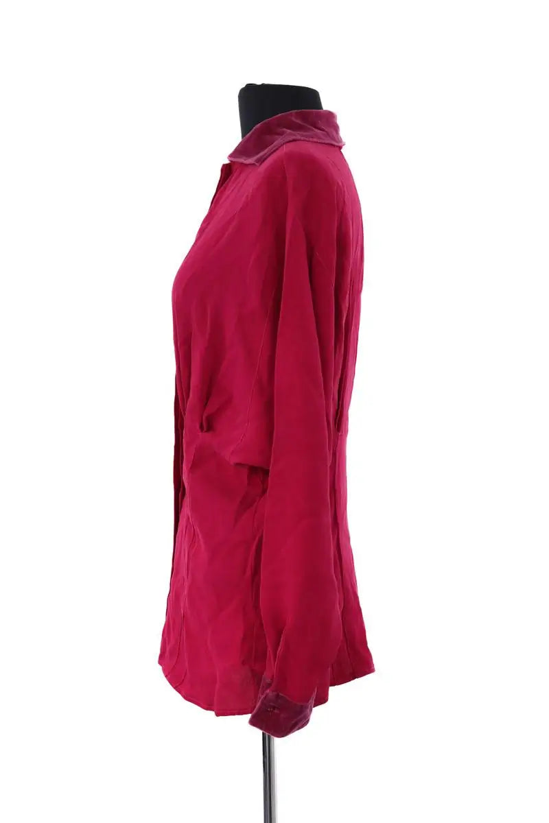 Chemise Versace Rose en Synthétique