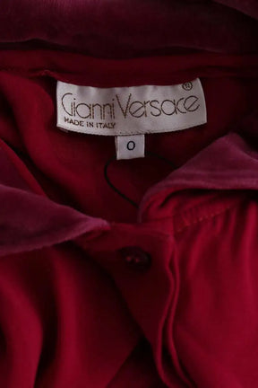Chemise Versace Rose en Synthétique