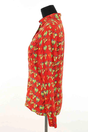 Chemise Versace Rouge en Autre