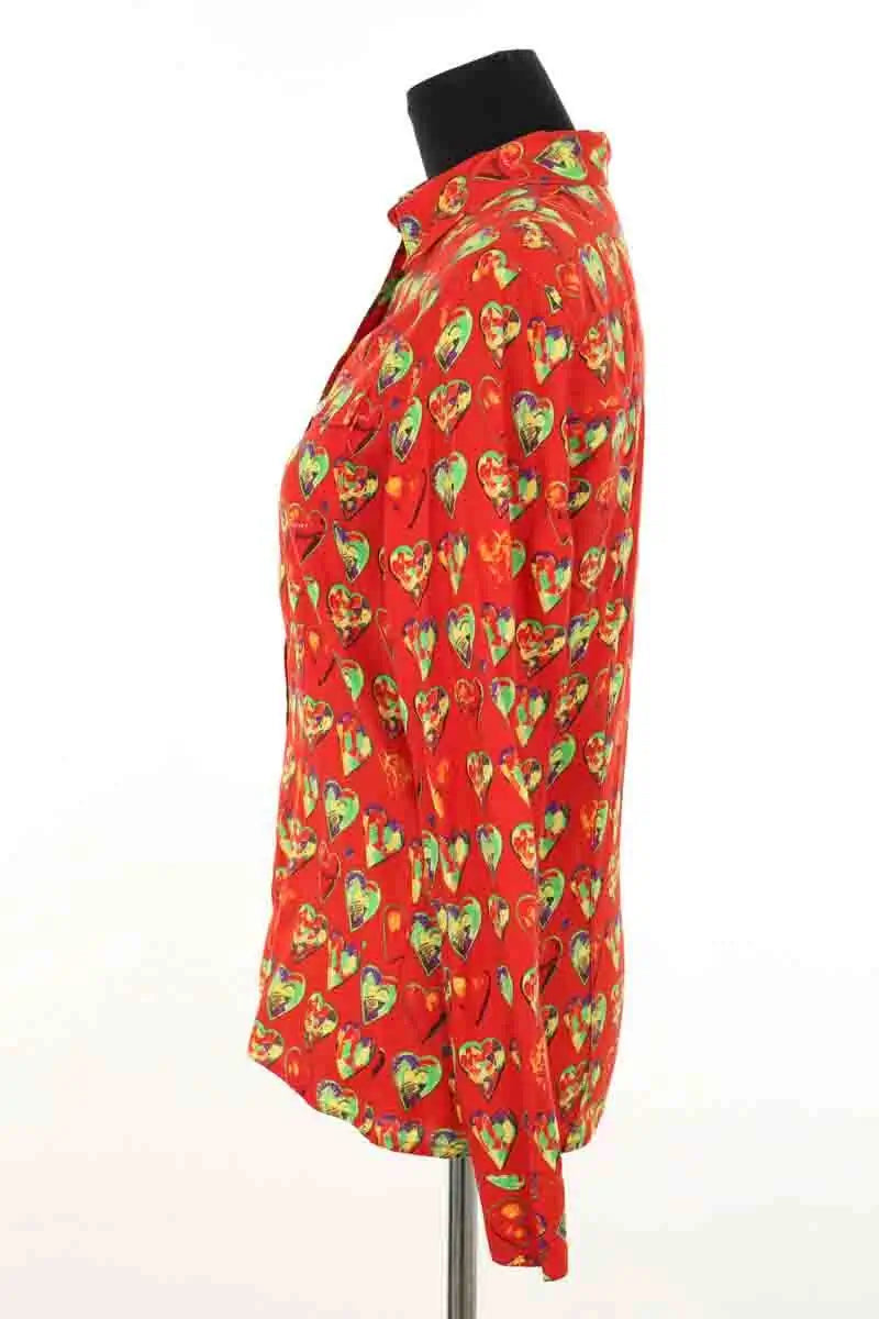 Chemise Versace Rouge en Autre