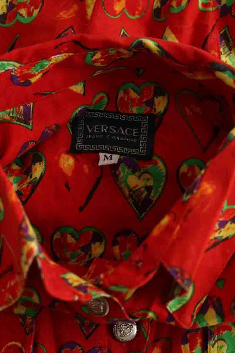 Chemise Versace Rouge en Autre