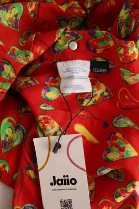 Chemise Versace Rouge en Autre