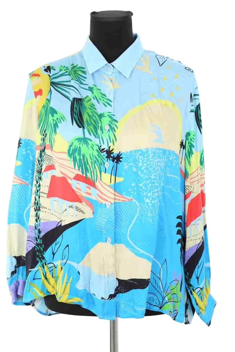 Chemise Wild Bleu en Synthétique, taille S - Seconde Main