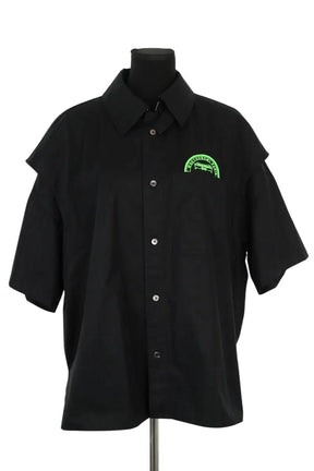 Chemise Wooyoungmi Noir en Coton, taille M - Seconde Main