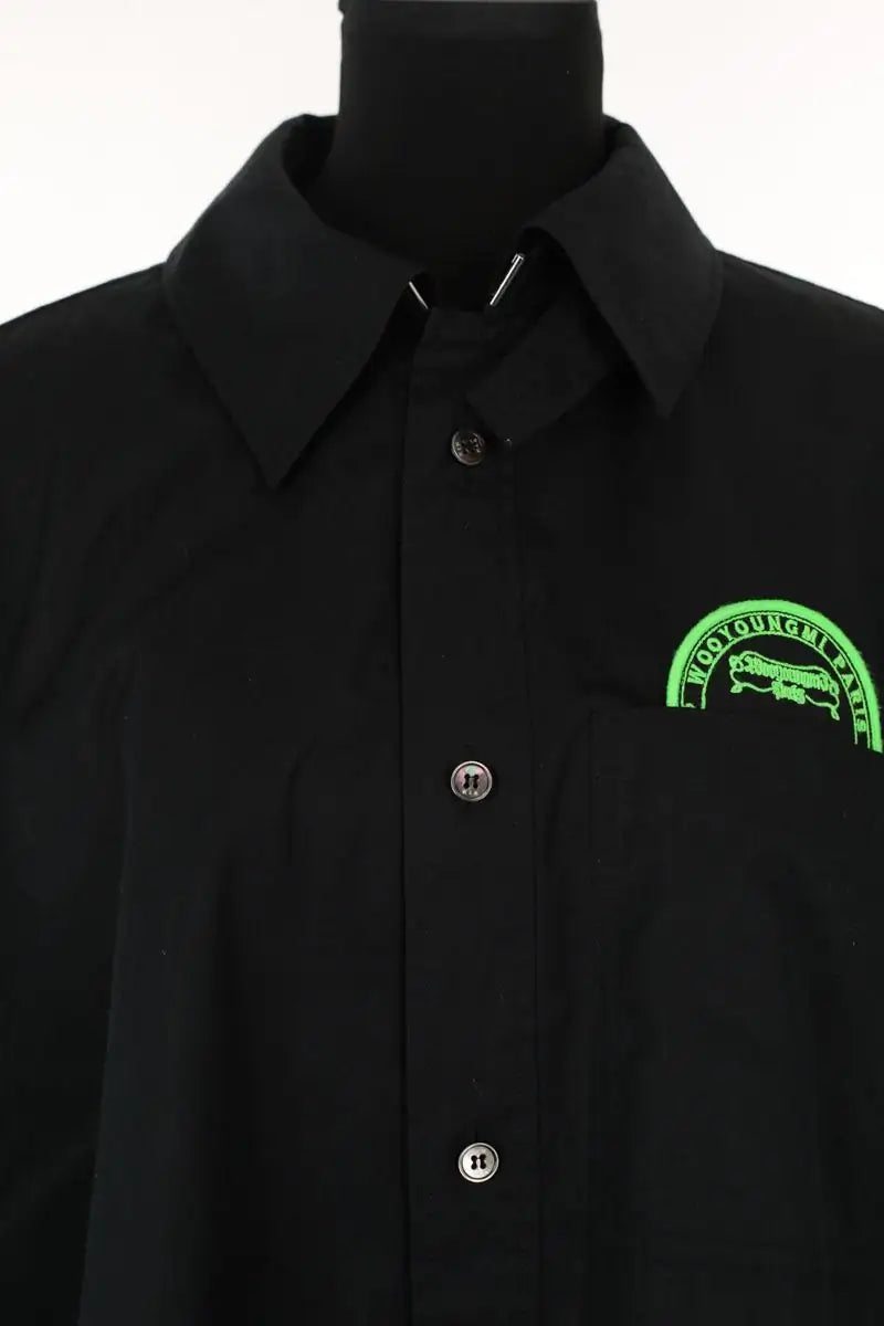 Chemise Wooyoungmi Noir en Coton