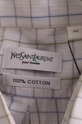Chemise Yves Saint Laurent Ecru en Coton