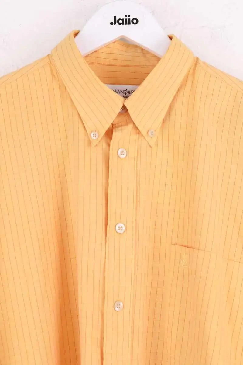 Chemise Yves Saint Laurent Jaune en Coton
