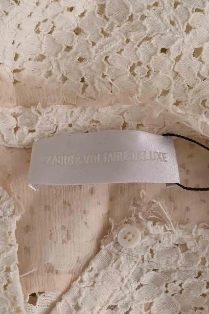 Chemise Zadig & Voltaire Ecru en Coton