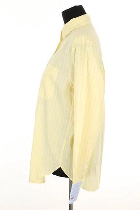Chemise Zadig & Voltaire Tais raye pop Jaune en Coton
