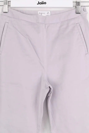 Chino Agnès B. Gris en Coton