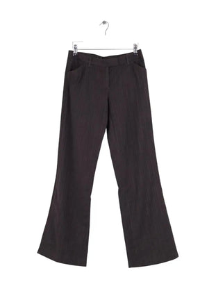 Chino Barbara Bui Marron en Laine, taille S - Seconde Main