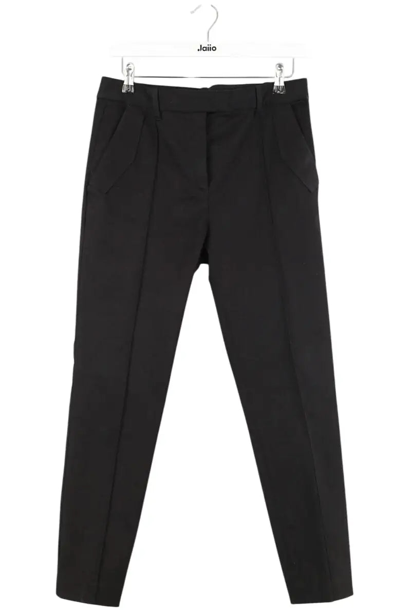 Chino Barbara Bui Noir en Coton, taille M - Seconde Main