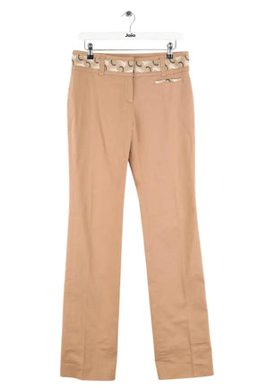 Chino Celine Marron en Coton, taille M - Seconde Main