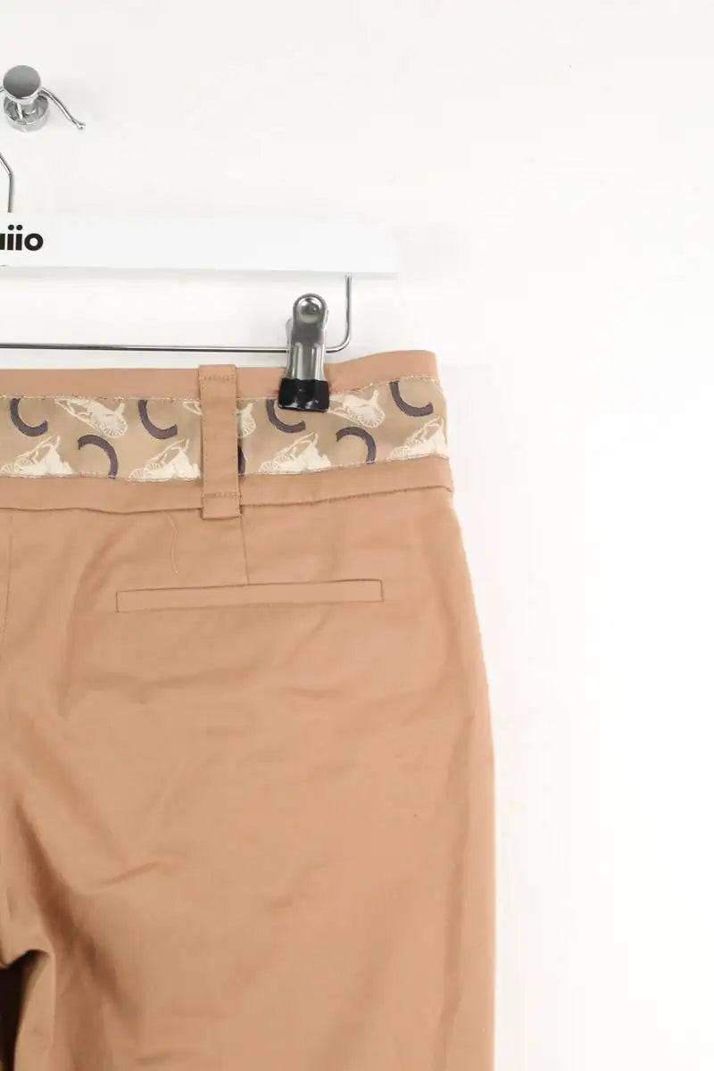 Chino Celine Marron en Coton