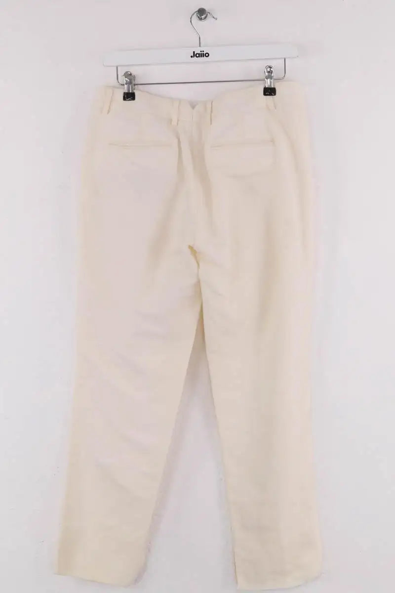 Chino Chloé Stora Ecru en Coton