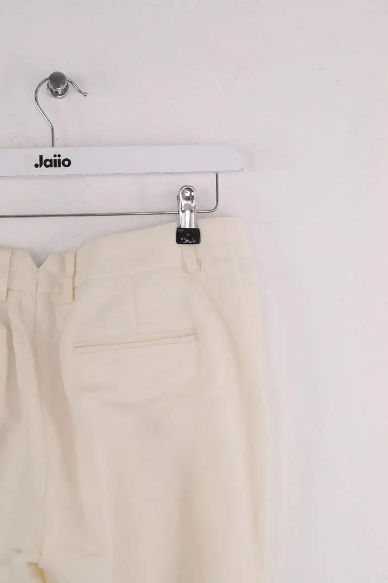Chino Chloé Stora Ecru en Coton