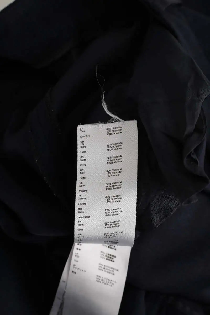 Chino Claudie Pierlot Marine en Synthétique