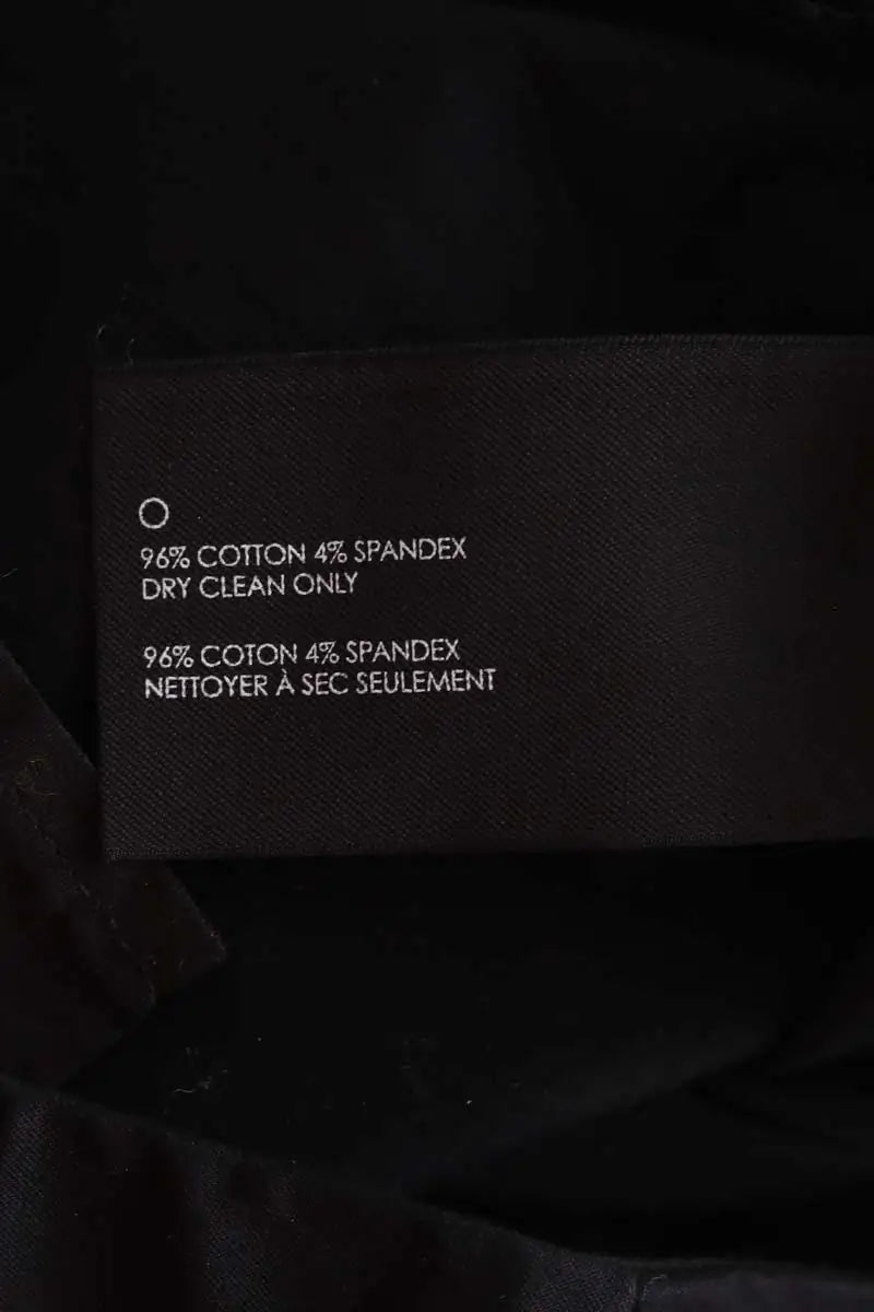 Chino Club Monaco Noir en Coton